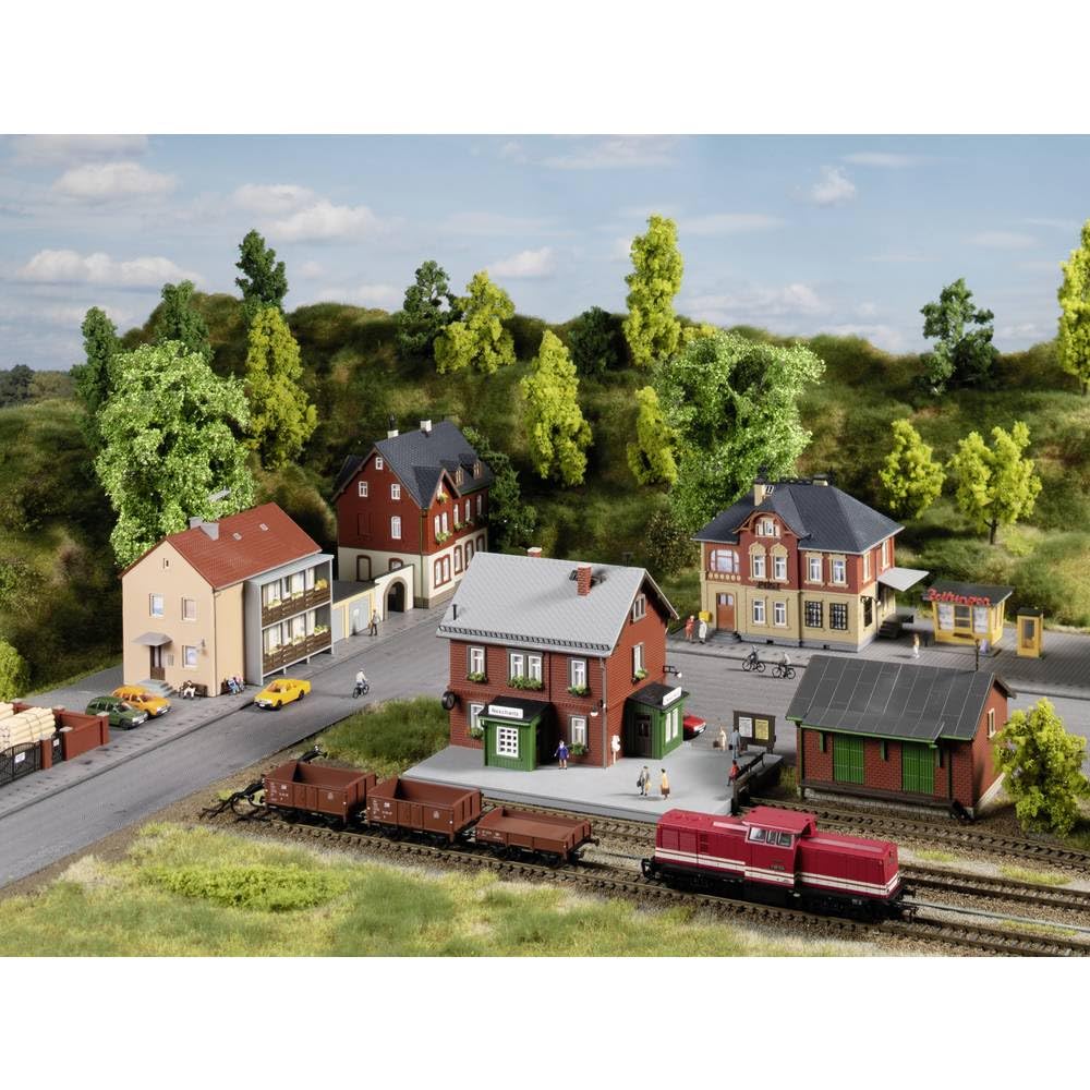 Auhagen 15307 TT Stazione Ferroviaria Neschwitz Set