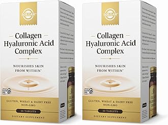 Solgar Hyaluronic Acid 120 Milligram, 30 Tablets (2 Packs)