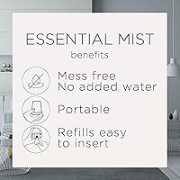 Vista 4 de Air Wick Essential Mist Refill, 3 ct, Coconut and Pineapple, Essential Oils Diffuser, Air Freshener
