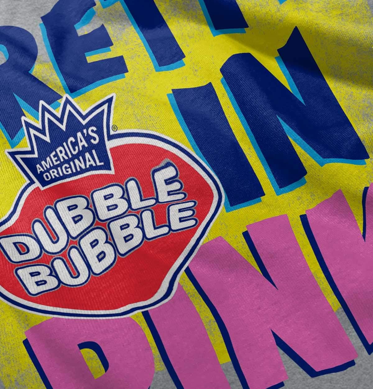 Pretty in Pink Dubble Bubble Logo Youth T Shirt Tee Girls