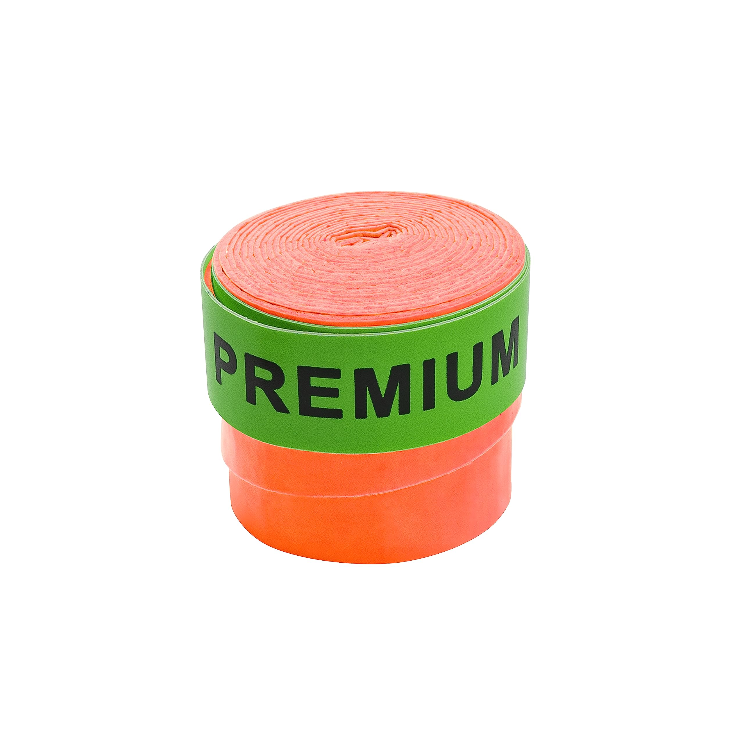 Pro Elite Premium Overgrips Box – 10+2 Stück, Orange Fluor, Perforiert Oder Glatt, Für Padel & Tennis