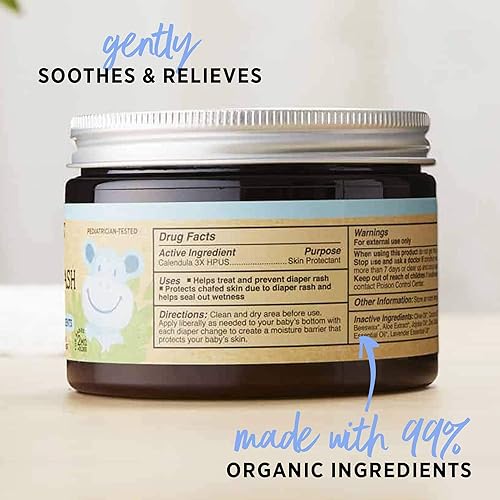 Miniatura 5 de Matys - Ungüento multiusos para bebés sin petróleo ni fragancia fabricado con aceites de coco y jojoba 10 onzas