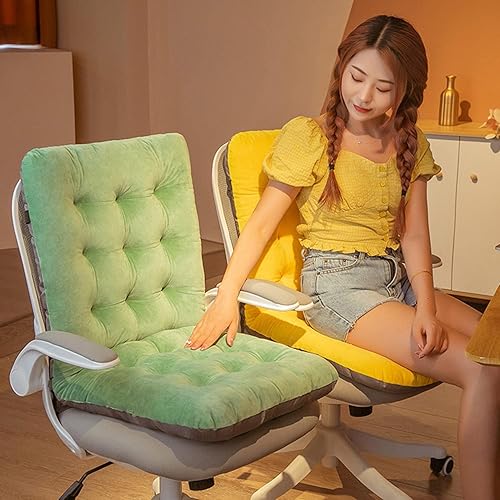 Miniatura 2 de Cojín de asiento, cojín para silla de oficina, cojines de silla de oficina para respaldo y trasero, cojines de silla de una pieza con respaldo,