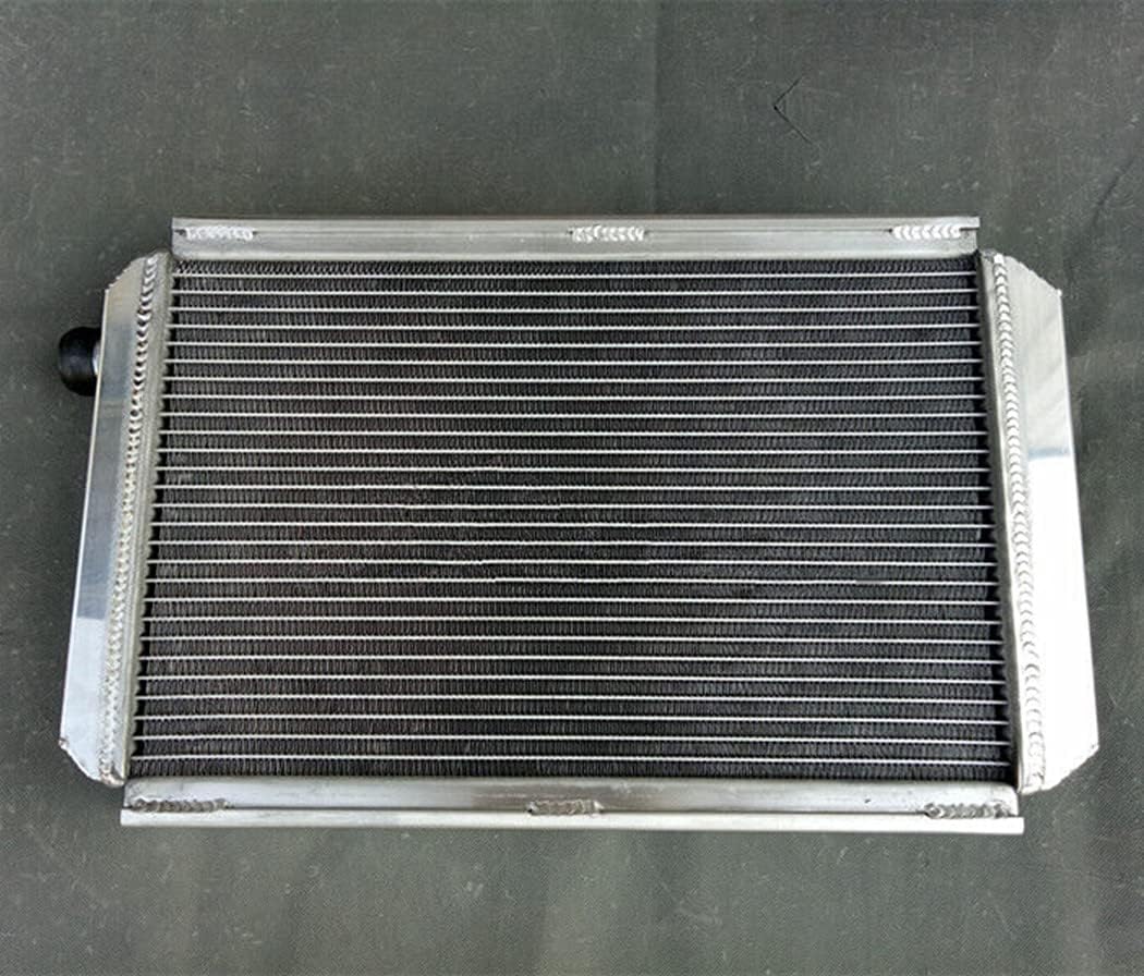 3 Rows Full Aluminum Radiator + 2x Fans For 1974-1979 MG Midget With a 1600CC Engine 1975 1976 1977 1978