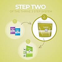 Vista 6 de Thrive Protein Shake 16 Packets (35g Each) Gluten-Free, Pea Protein Blend, Probiotics, Fiber & Digestive Enzymes Supports Lean Muscle