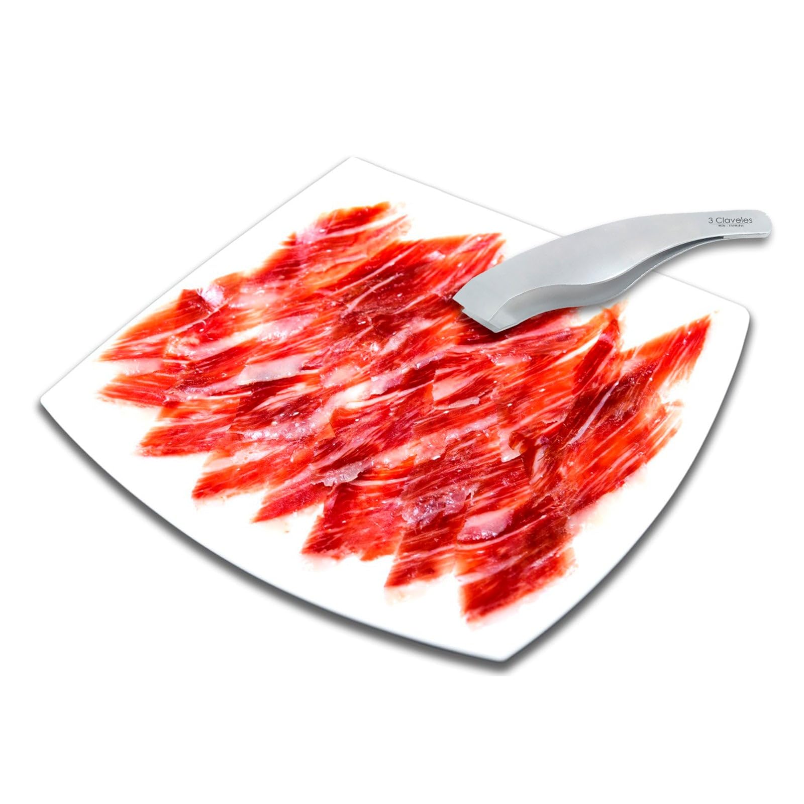 3 Claveles Pinzas Pescado o Jamón, Acero Inoxidable-(14cm), 14 cm