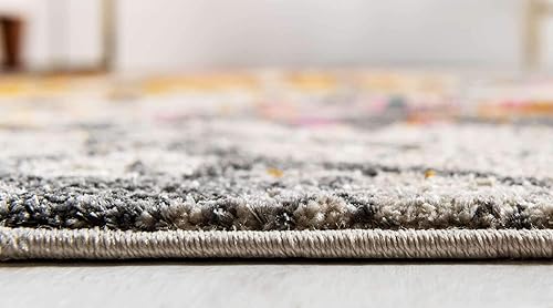 Miniatura 5 de Unique Loom Aurora Collection - Alfombra de área de transición abstracta abstracta del suroeste botánico, alfombra de área de transición, 2 pies 7