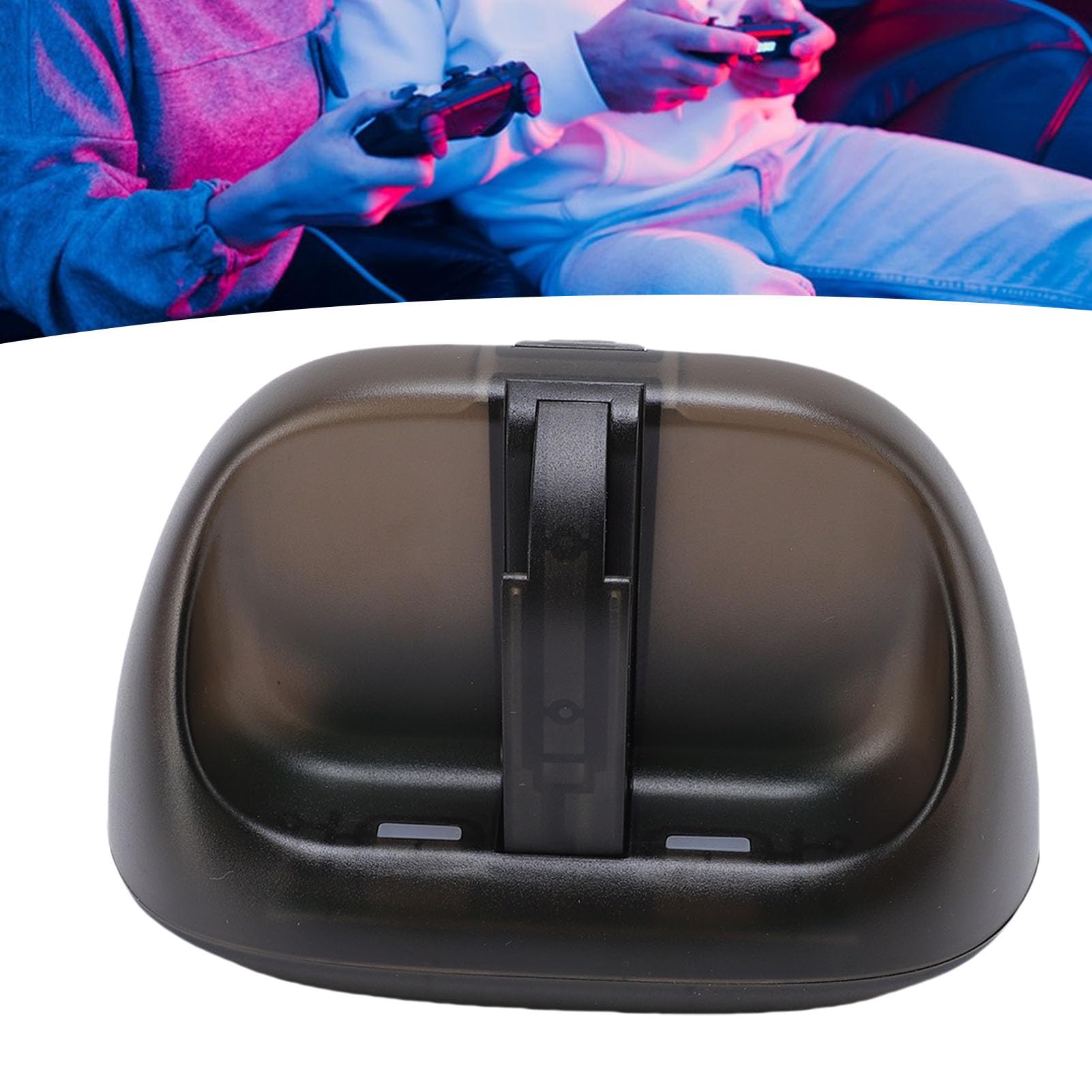 Acouto Per la Stazione di Ricarica del Controller 4 Nella Console di Gioco Dock di Ricarica del Controller con Indicazione LED Cavo USB Tipo C Dock di Supporto Per la Presso la del della Console