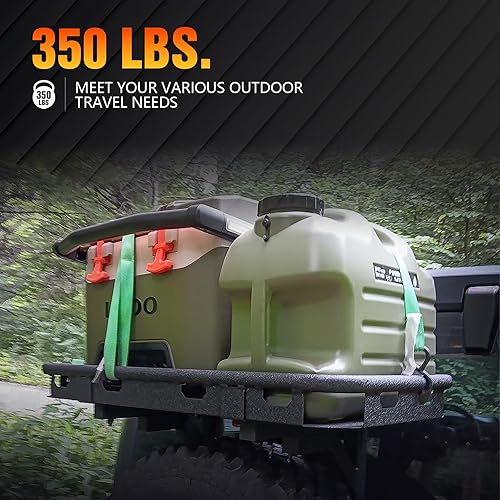 Miniatura 5 de Cesta de carga trasera para Jeep Wrangler JK en portón trasero de equipo original compatible con Jeep Wrangler JK y JKU Unlimited 2007-2018 de 24