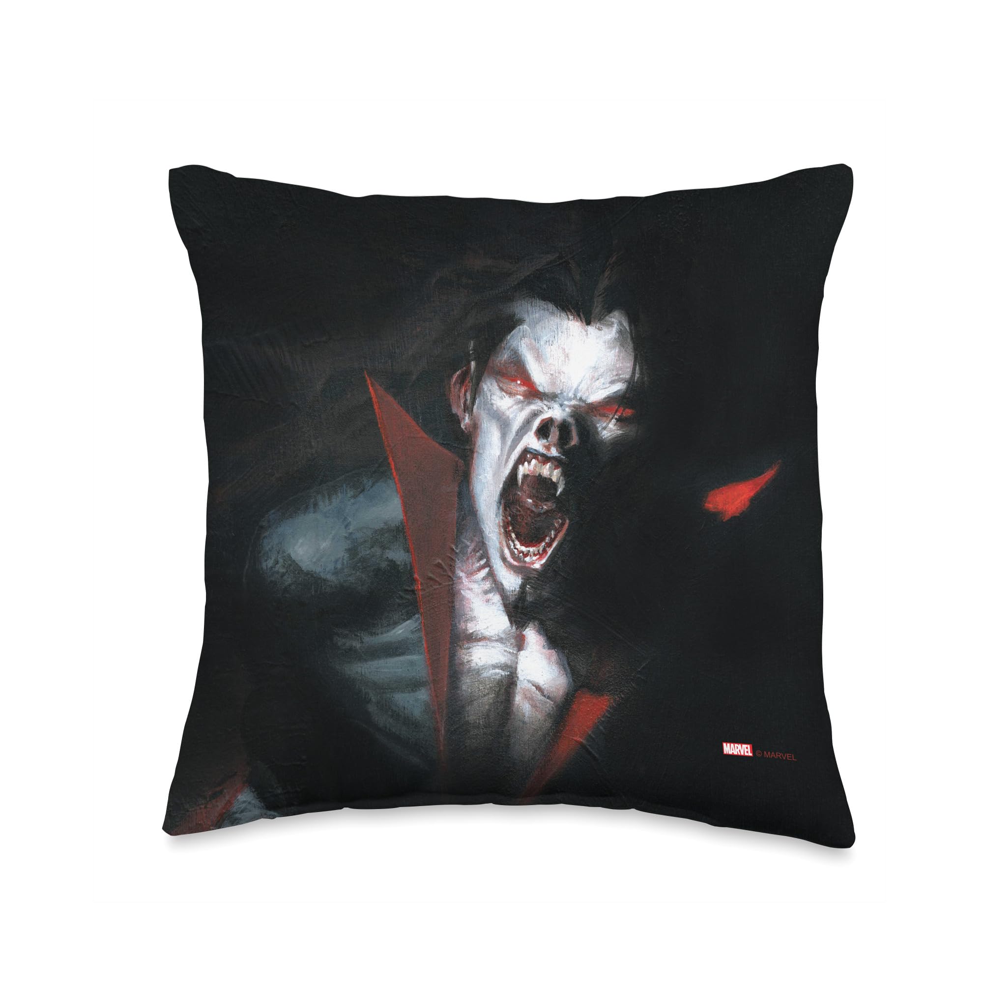 Coussin Morbius The Living Vampire Marvel multicolore 16x16 pouces pour fan de comics