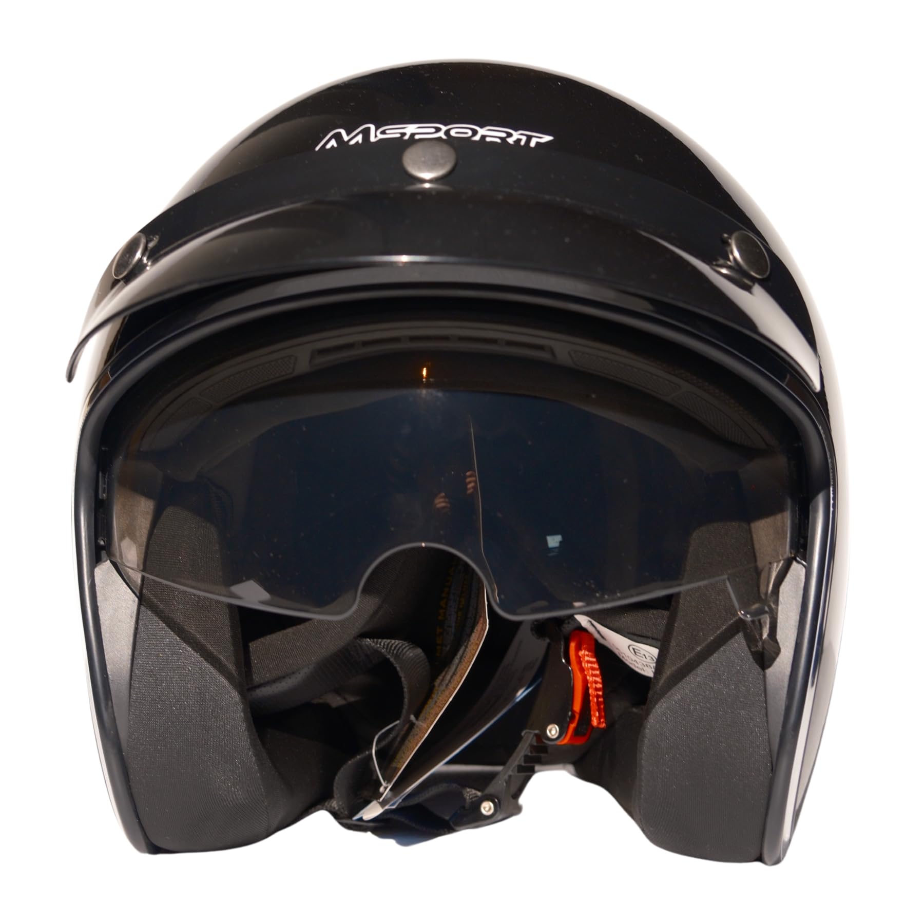 Casco Jet con Visera Cascos Abiertos Moto Scooter Certificado ECE