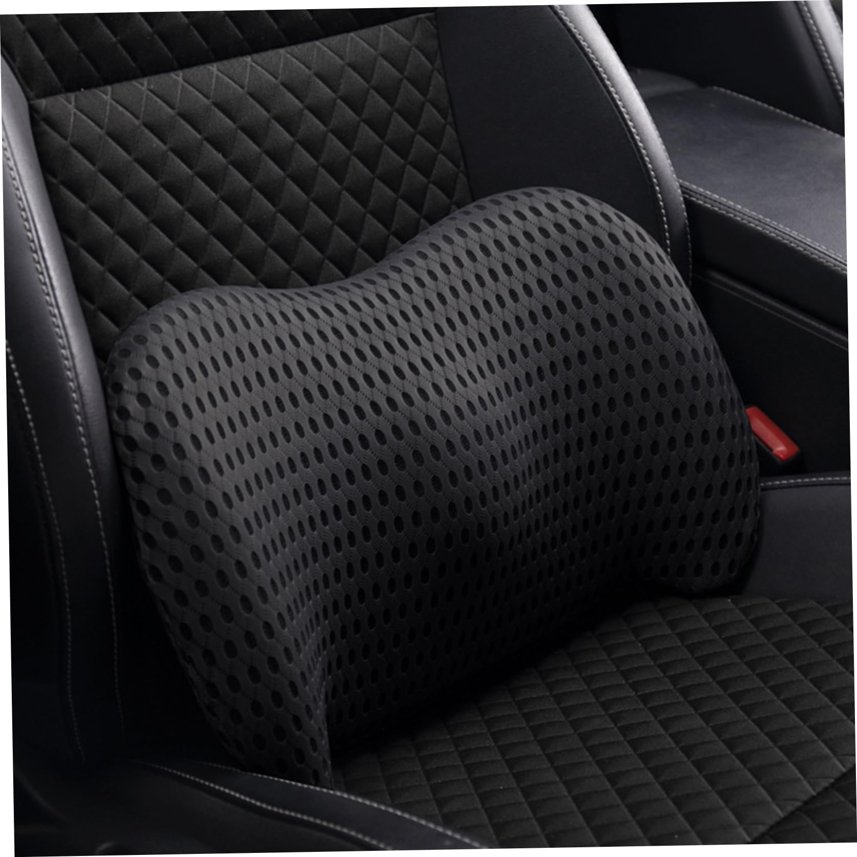 Oreiller de soutien lombaire en mousse à mémoire de forme 15x12x5 pouces