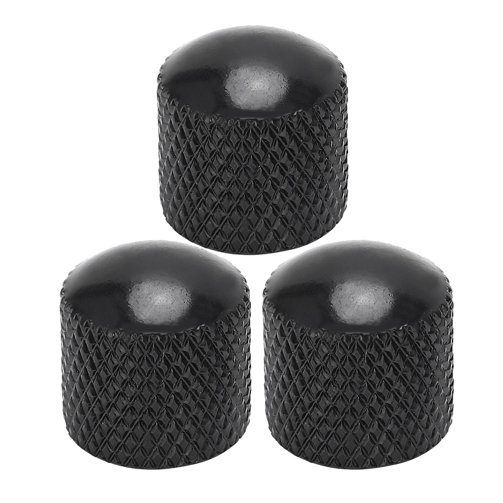 Vokers Guitar Tone Top, Guitar Volume Top Easy Premium with 3 Control Knobs for Most People for Guitar Controling Knob(black)