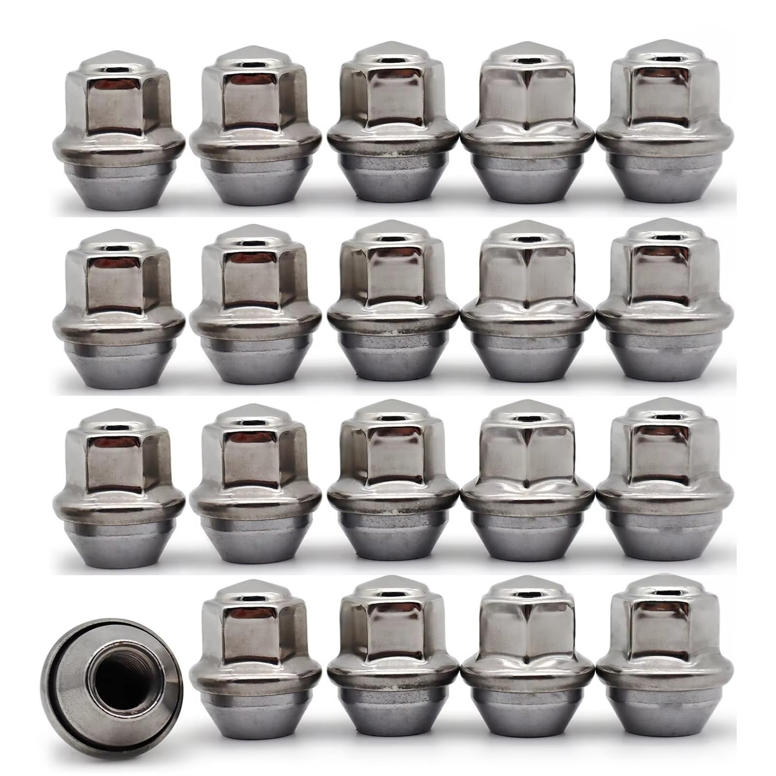 car radschrauben 20x M12x1.5mm Auto Rad Lug Schrauben Muttern 2434886 2179620 ACPA1012D2B Kompatibel Mit Ford Für Tourneo Für Courier Für B460 2014-2023