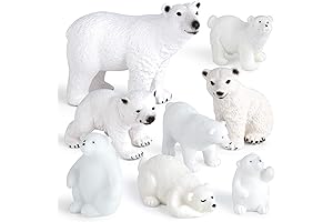 FEPITO Polar Bear Tree Topper