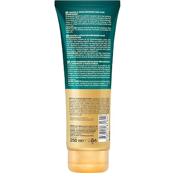 Bioxcin Keratin & Argan Repairing Hair Conditioner - Hair Care Conditioner - Deep Repair - Anti-Hair Breakage - Biocomplex B11 - for All Hair Types - 250 ml
