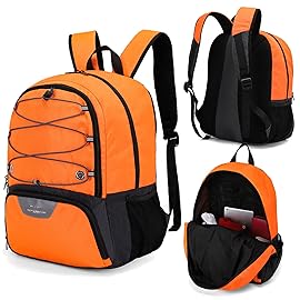 Hsmihair Youth Soccer Bag-Soccer Backpack&Backpack for Football Basketball,with Ball Compartment Separate Cleat Package