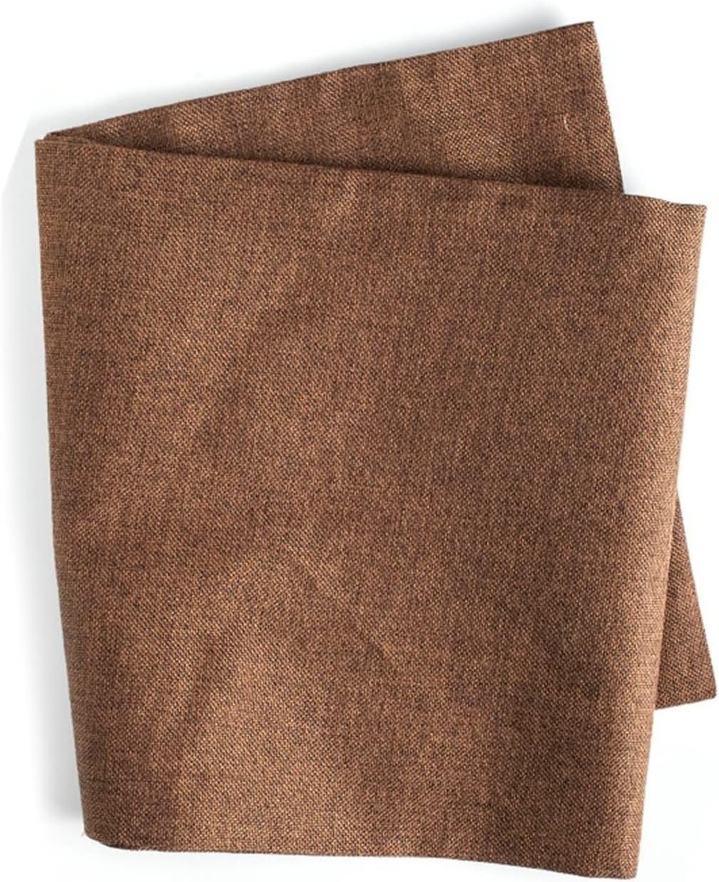 Table Runner Decorations,12" x 47",Solid Color Dining Table Runner Linen Living Room Table Runner Brown