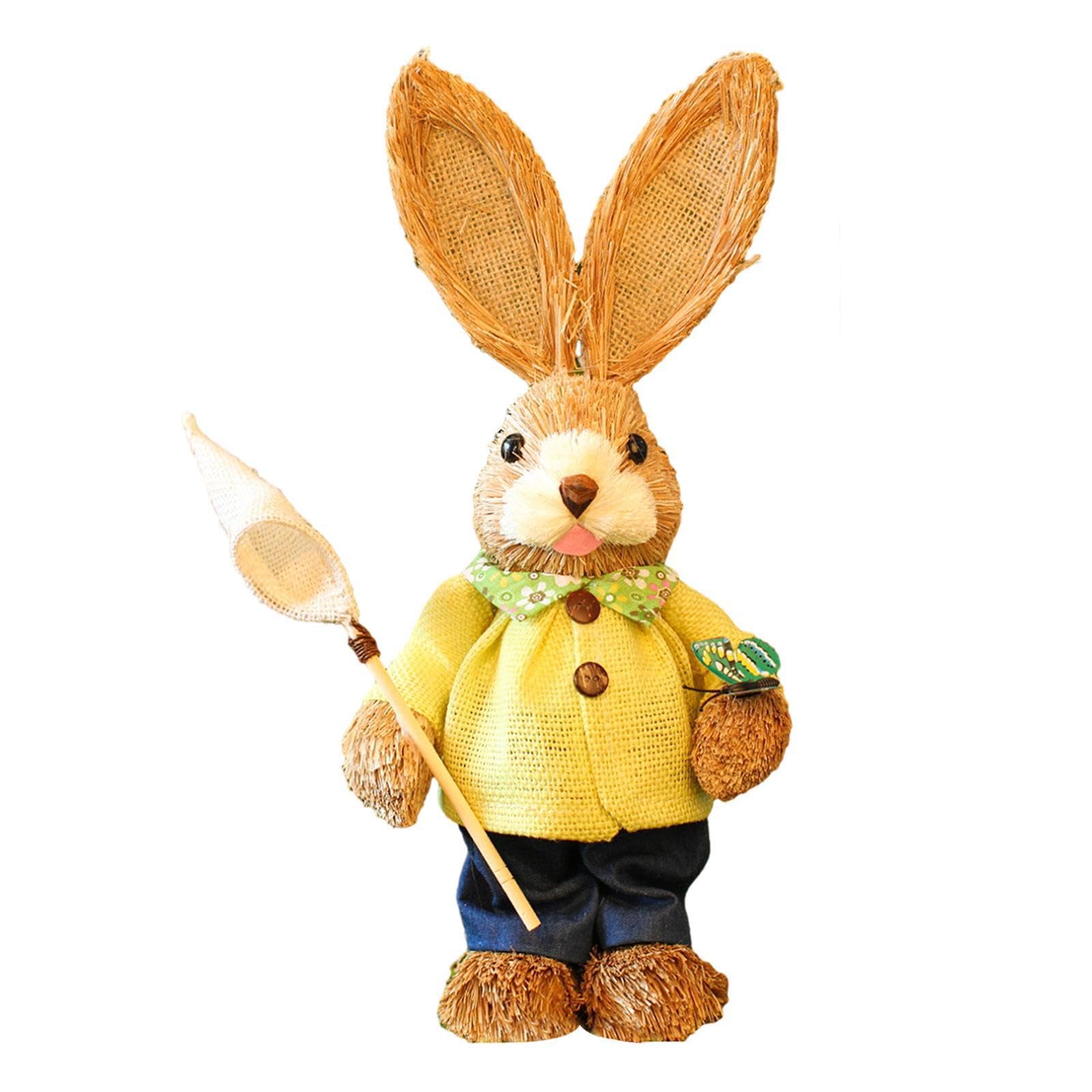 QUXVUIS for Creative Rabbit Figurine Materials DIY Bunny Craft Pack For