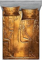 Vista 142 de Lunarable Grey Fitted Sheet & Pillow Sham Set, Pattern with Random Footprints Paw Traces Pet Legs Friendly Cats and Dogs, Decorative Printed 3 Piece