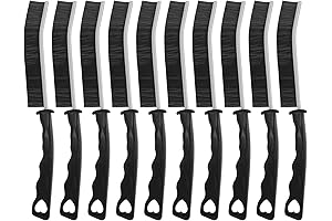 Engine Cleaning Brush Kit - 10PCS Hard Bristle Crevice Cleaning Brush Set