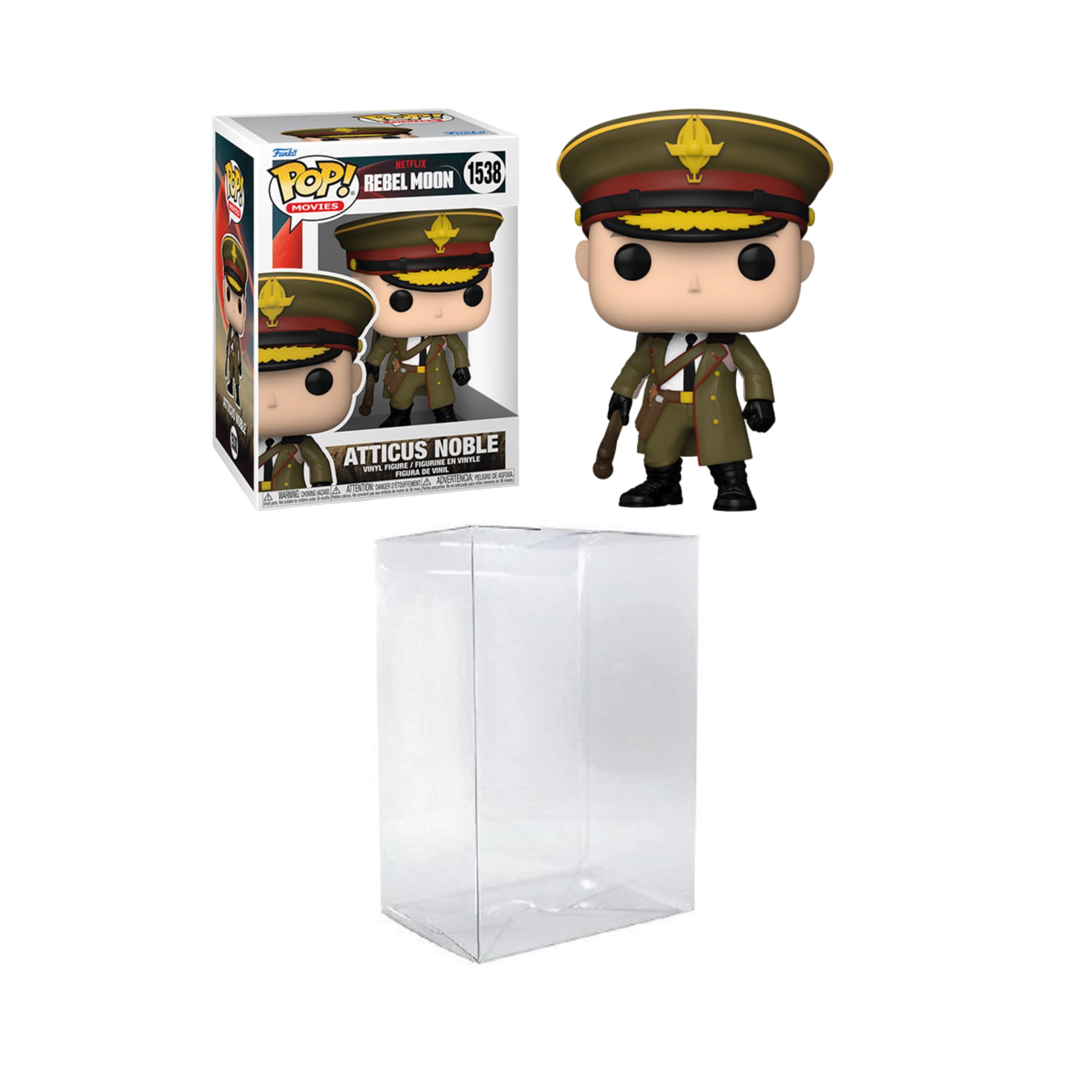 Amazon.com: Funko Pop! Movies: Rebel Moon - Atticus Noble Bundled