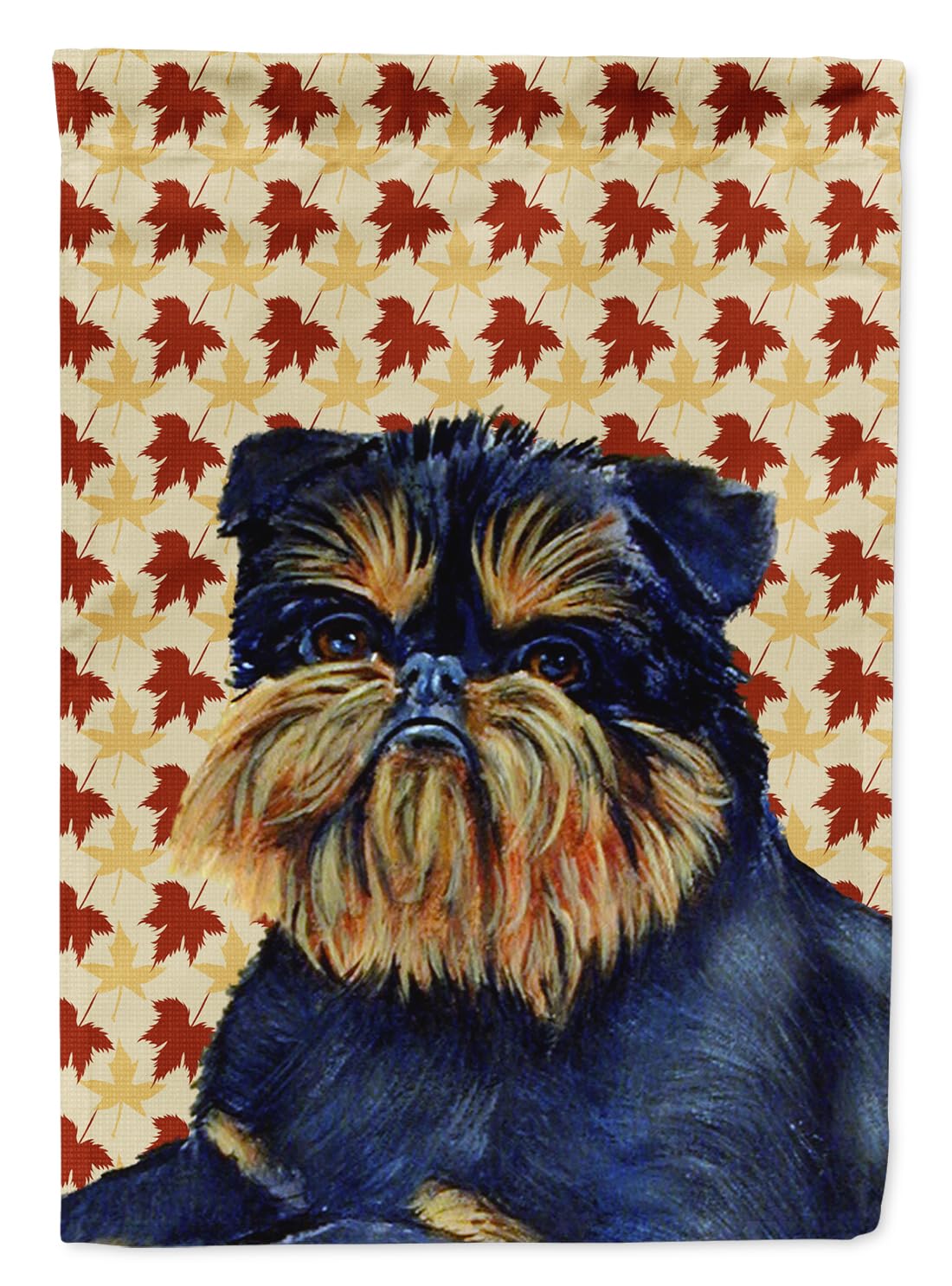 Drapeau Brussels Griffon miniature multicolore pour allée et parterre