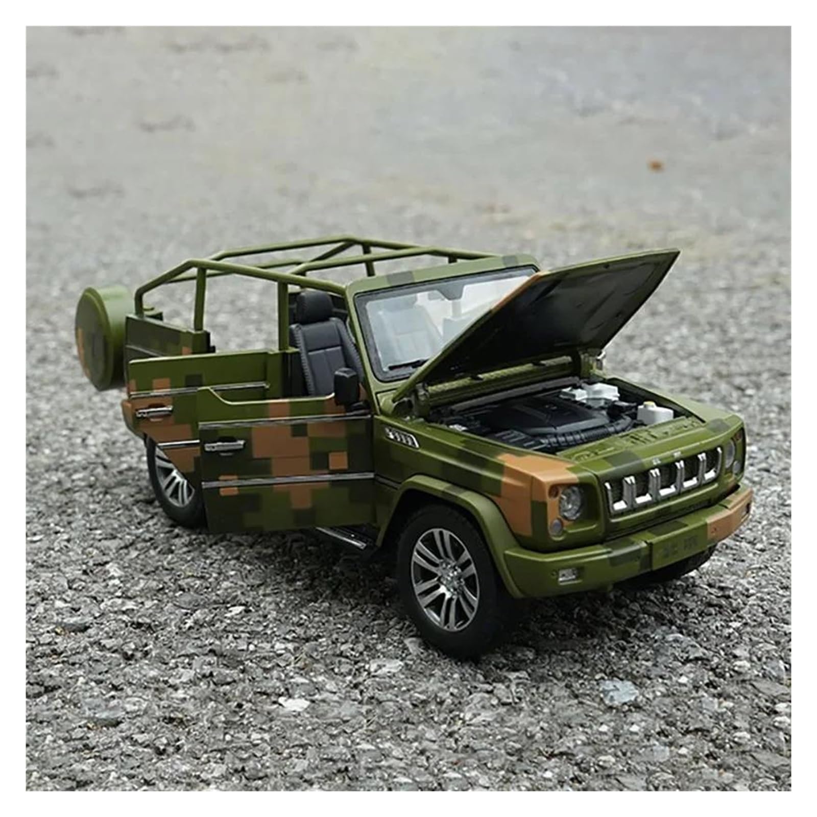 Auto In Miniatura 1 18 Adatto Per La Collezione Di Modelli Auto In Lega Analogica Beijing B80c Pressofusa Hobby Esposizione Statica
