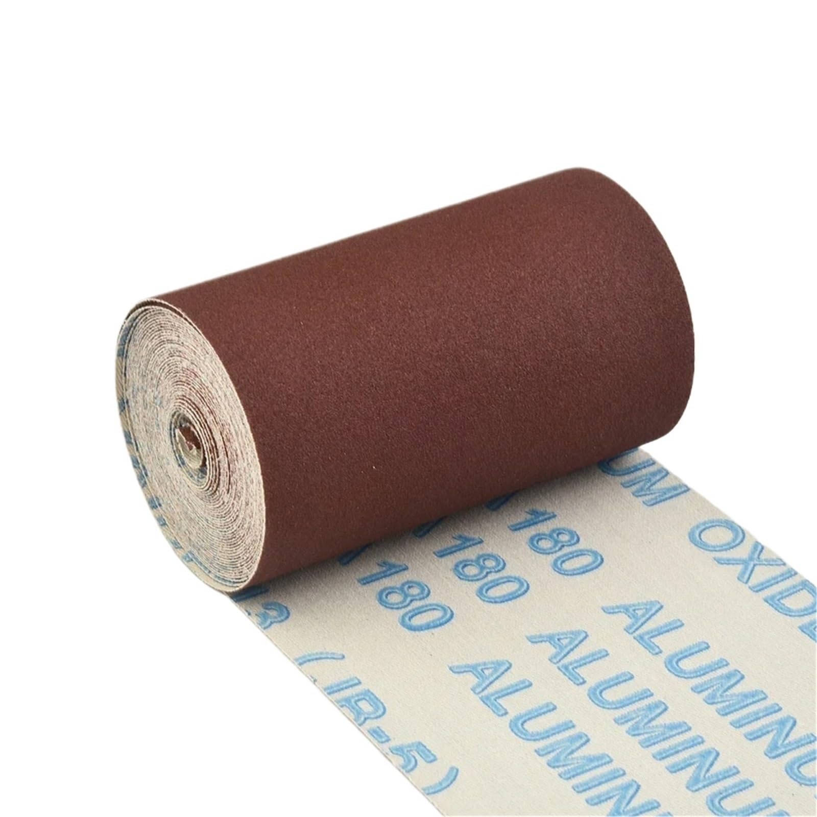 Nastri Abrasivi Rotolo di carta vetrata a grana 80-600, 10 cm x 5 metri, rotolo di tessuto abrasivo, rotolo di carta vetrata for mobili in legno, utensili for lucidatura di metalli(80Grit)
