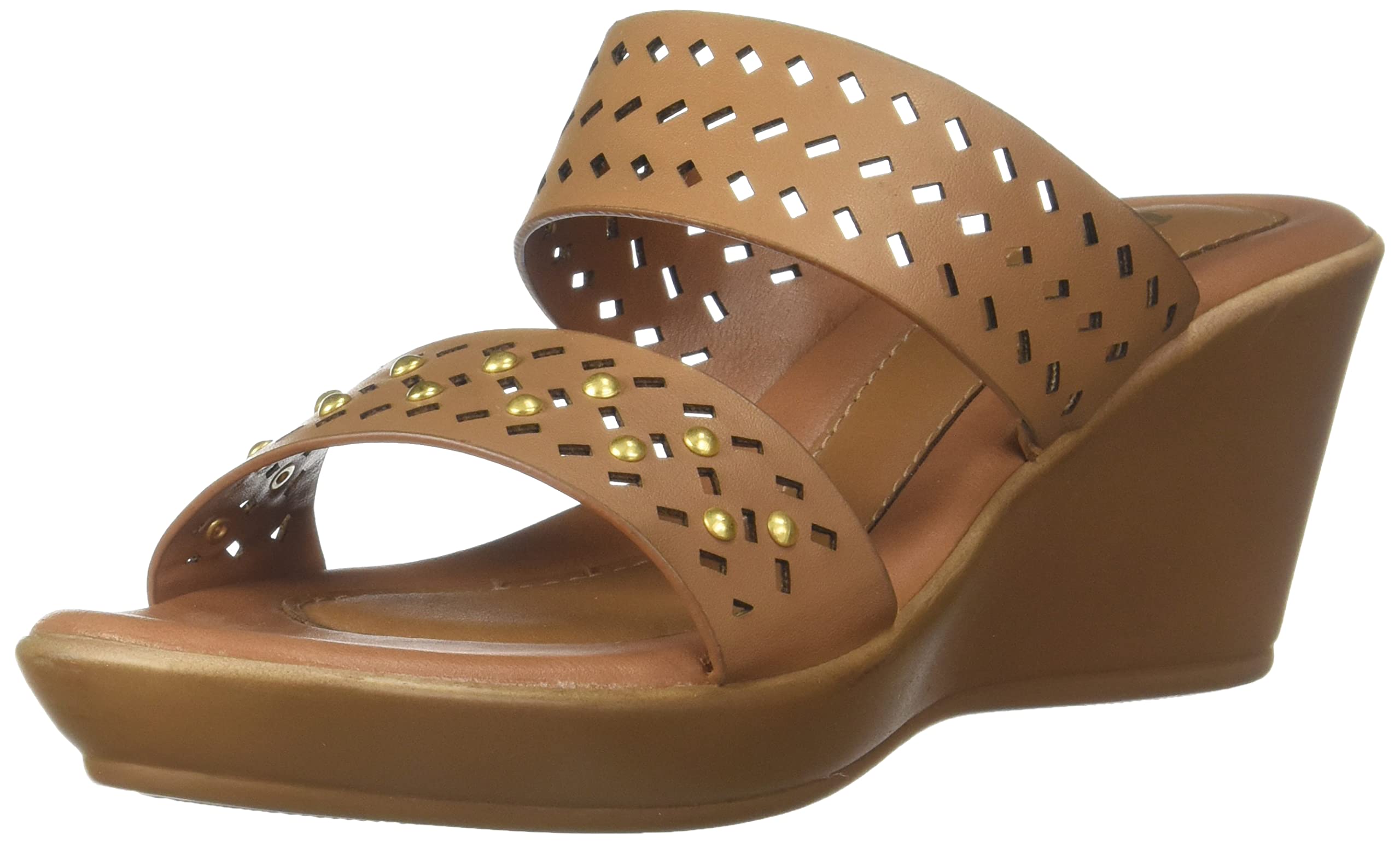 Bata Womens Laser Stud Mule Light Brown Slipper-7 Kids UK (6713790) (B09W53WFBH) Amazon Price History, Amazon Price Tracker