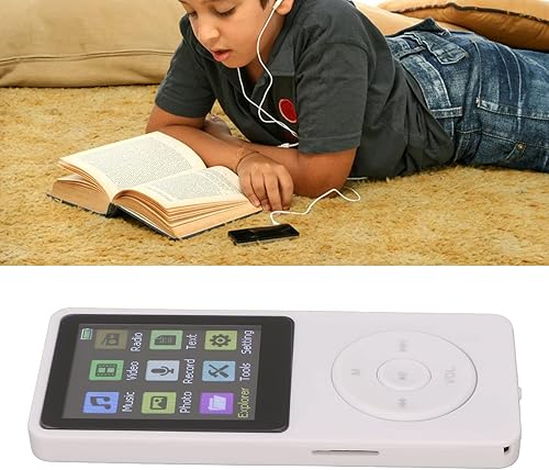Miniatura 4 de Reproductor de música MP4 Reproductor de música digital LCD de 1.8 pulgadas, reproductor de MP3 MP4 ultra delgado, compatible con tarjeta de memoria