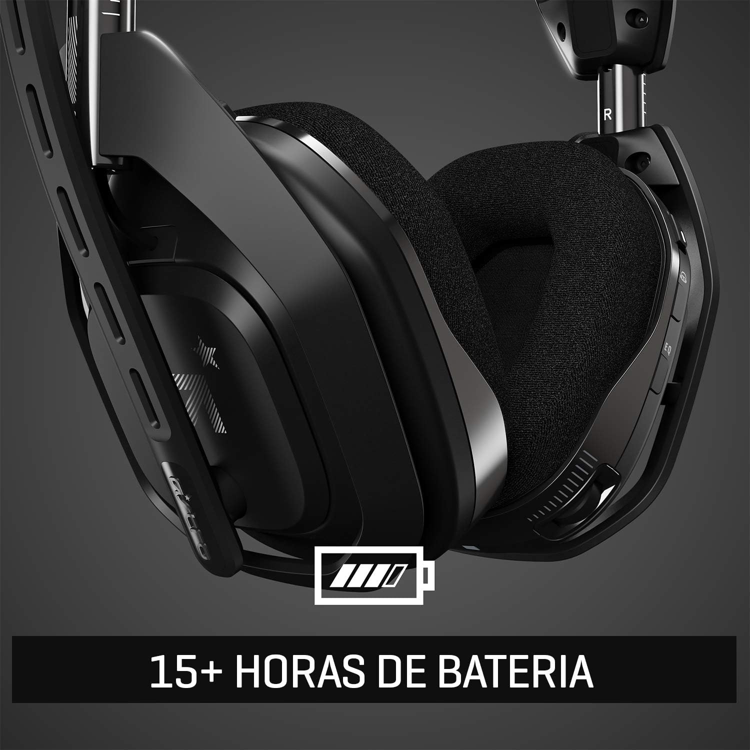 Headset Sem Fio ASTRO Gaming A50 + Base Station Gen 4 com Áudio Dolby para PS4, PC, Mac - Preto/Prata