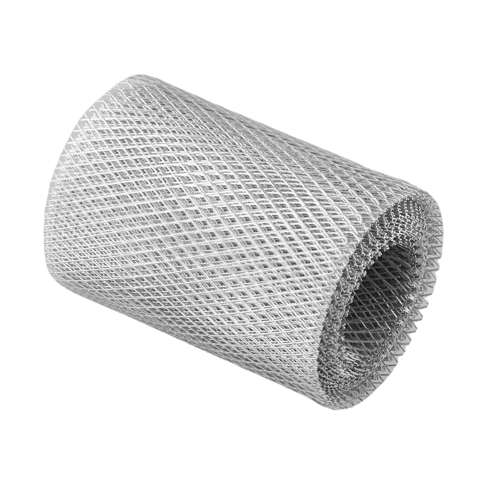 1 Rollo de Protector de canalón de Aluminio de 6m, Filtro de Hoja, Rollo de protección de canalón, Cubiertas de canalones DIY for Hojas, Protectores de Hojas for canalones(15cm)