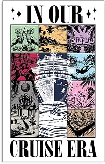 in Our Cruise Era, ERAS Style Cruise Colorful Cruise Magnet for Magnetic Cruise Doors 8" x 6"