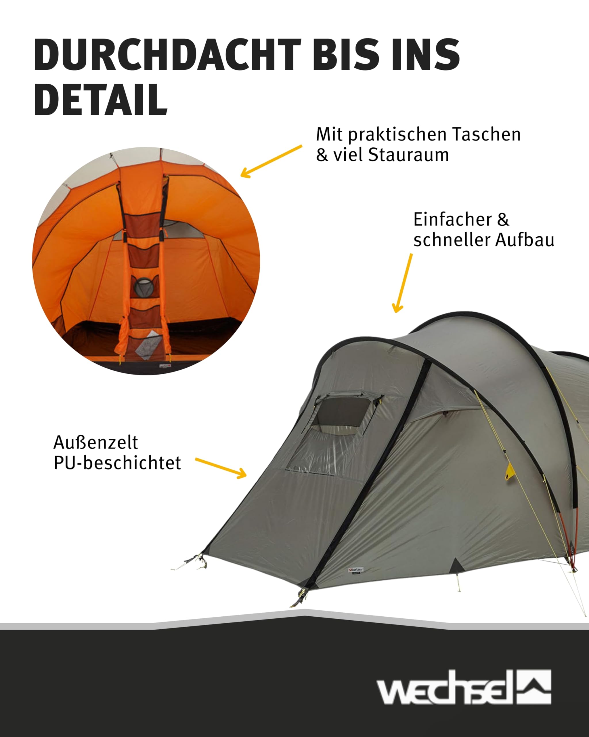 Wechsel Tents Familienzelt Voyager - Travel Line