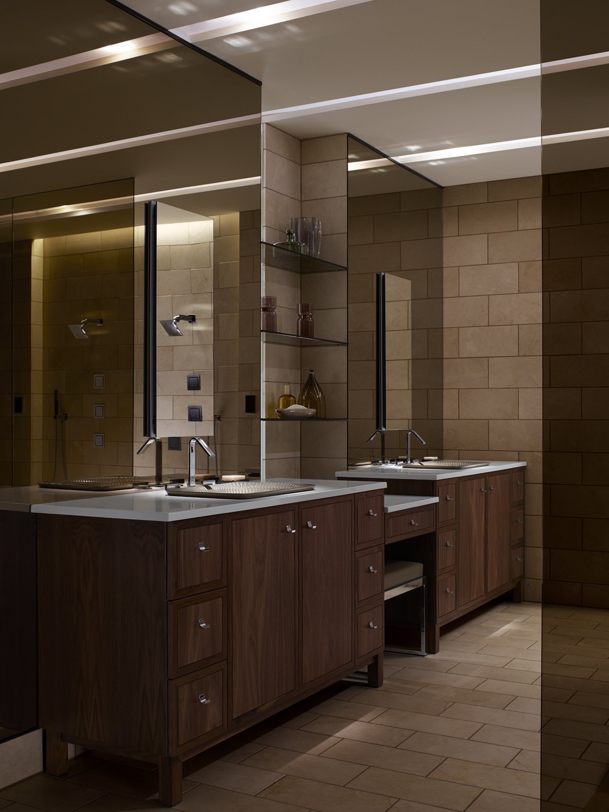 KOHLER K-2938-PG-SAA Catalan Medicine Cabinet with Mirror Door, Adjustable Shelves, 170 Degree Hinge, Rectangular Frame, 15