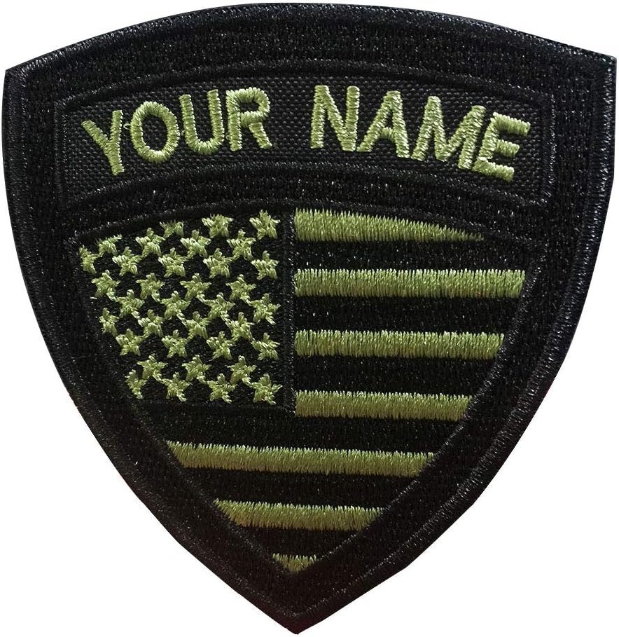Custom US Military Name Patch Embroidered 4 Arts, Crafts