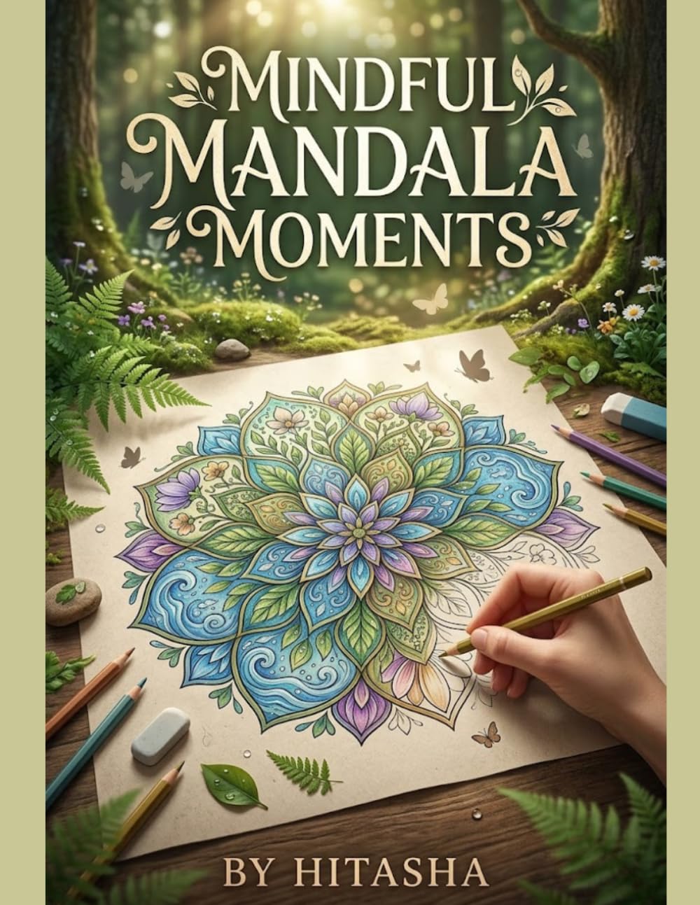 Mindful Mandala Moments: Relaxing Mandala Designs for Stress Relief and Mindful Coloring