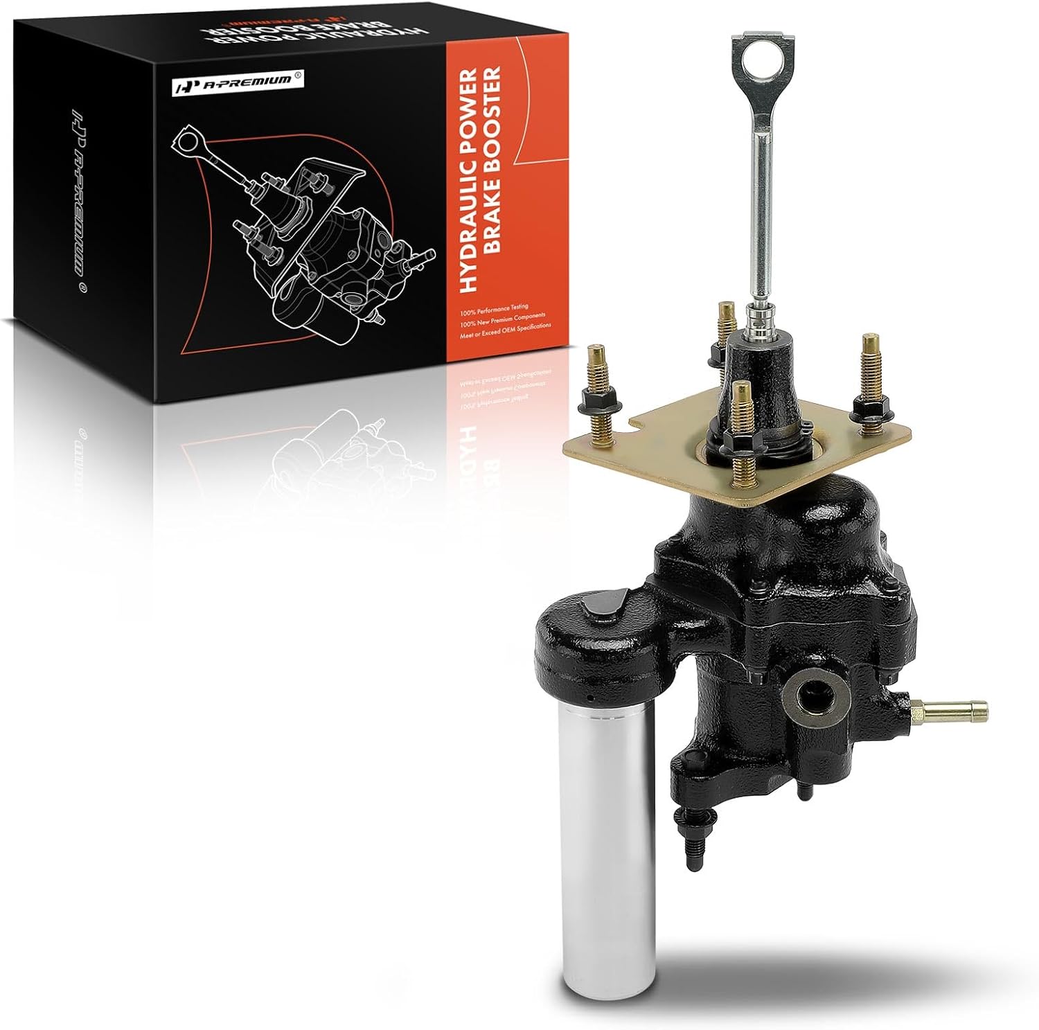 A-Premium Hydraulic Power Brake Booster Compatible with Chevrolet Express 1500 & GMC Savana 1500, 2008 2009 2010 2011, 4.3L 5.3L, Without Master Cylinder