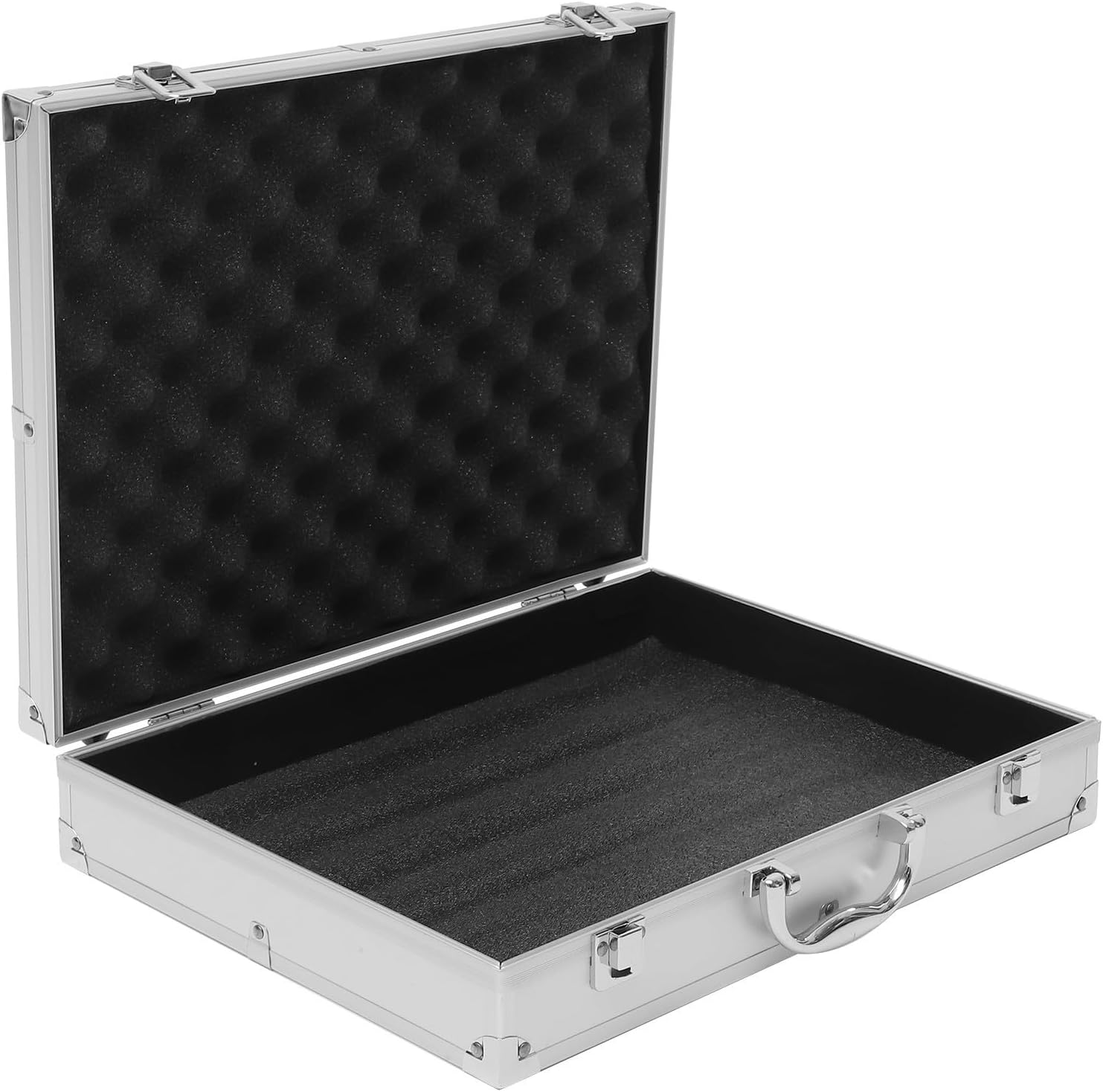 Aluminum Alloy Tool Box Storage Case with Handle, Large Capacity