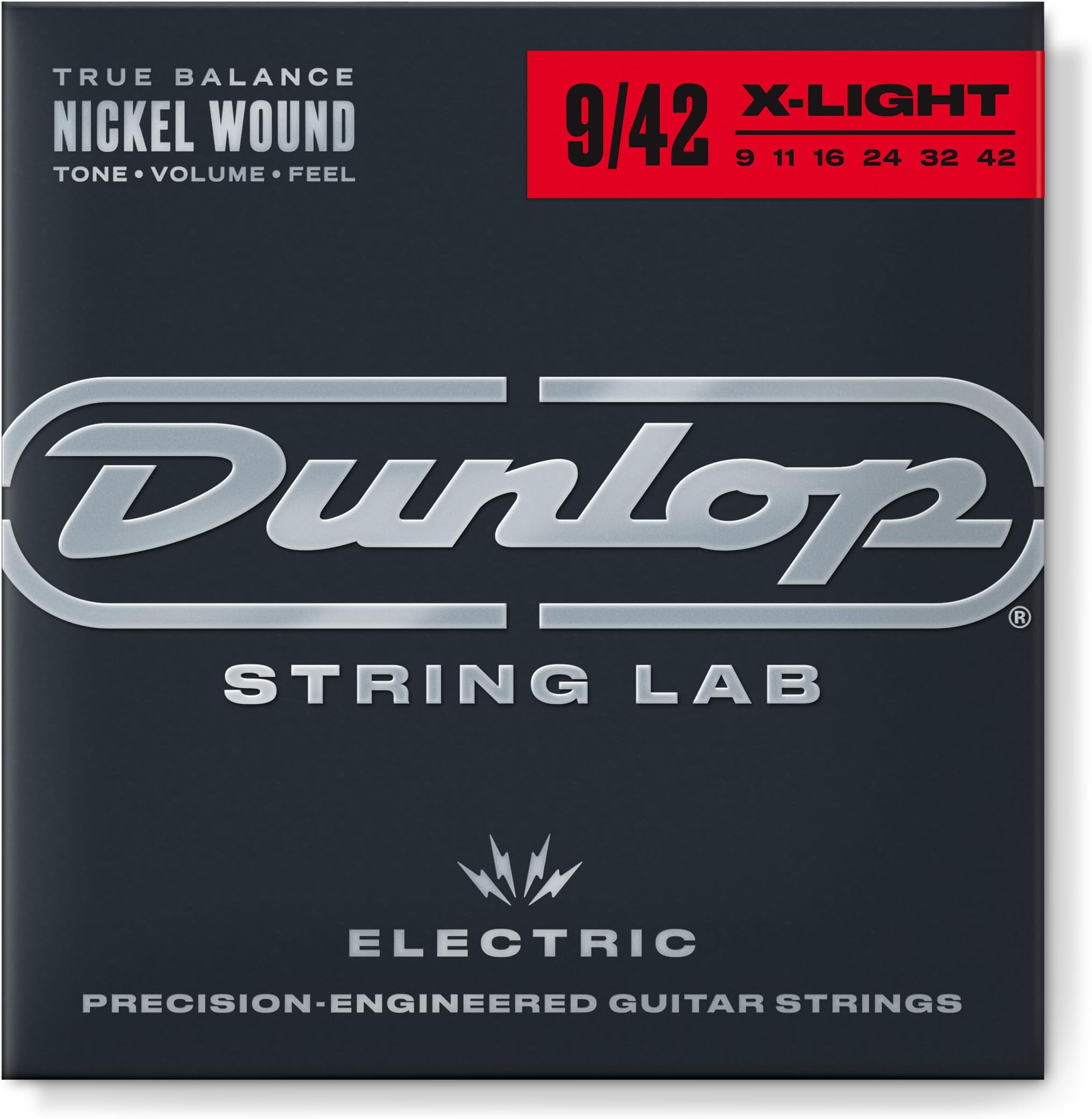 Nickel Wound Electric Guitar Strings 09-42