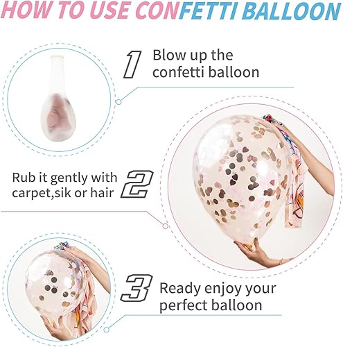 Miniatura 4 de Suministros para fiesta de revelación de género  119 piezas de decoración de fiesta de revelación de género, globos de revelación de 18 pulgadas,