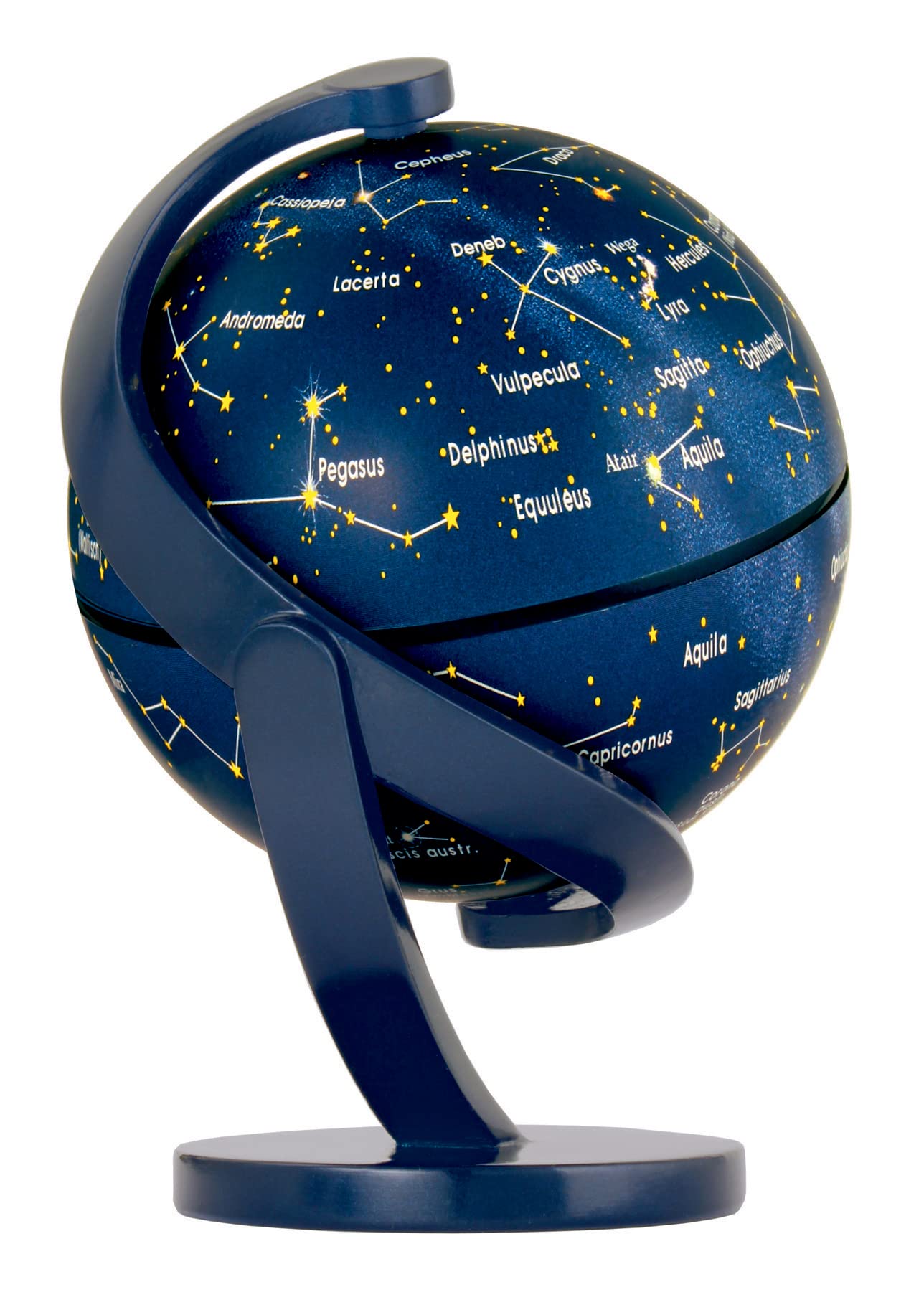 Stars Globe 10cm: Compact, desk top constellations globe by Stellanova (Stellanova Globes)