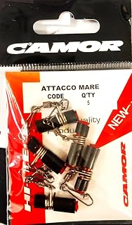 sele Casquillo Speedy deslizante para la pesca de surfcasting Paquete de 5 enganches