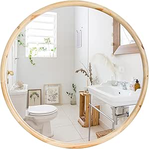 Farmhouse Style Vanity Mirror, Provincial, 36