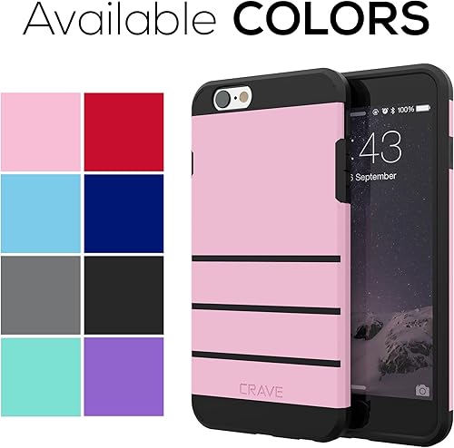 Miniatura 9 de Crave Funda para iPhone 6S Plus, funda para iPhone 6 Plus, funda de protección fuerte para iPhone 66s Plus (5.5 pulgadas), color pizarra