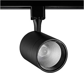 Pro Track Black Finish 15 Watt Dimmable LED Track Head