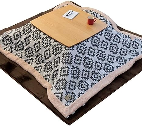 Review OOIL Heated Throw – Electric Blanket Kotatsu Table Set, Coffee Table Heater Set, Japanese Stove Table, Heating Tatami Table, Laptop Tray Table, 4PCS Include Comforter/Pad/Heater/Table Review OOIL Heated Throw – Electric Blanket Kotatsu Table Set, Coffee Table Heater Set, Japanese Stove Table, Heating Tatami Table, Laptop Tray Table, 4PCS Include Comforter/Pad/Heater/Table