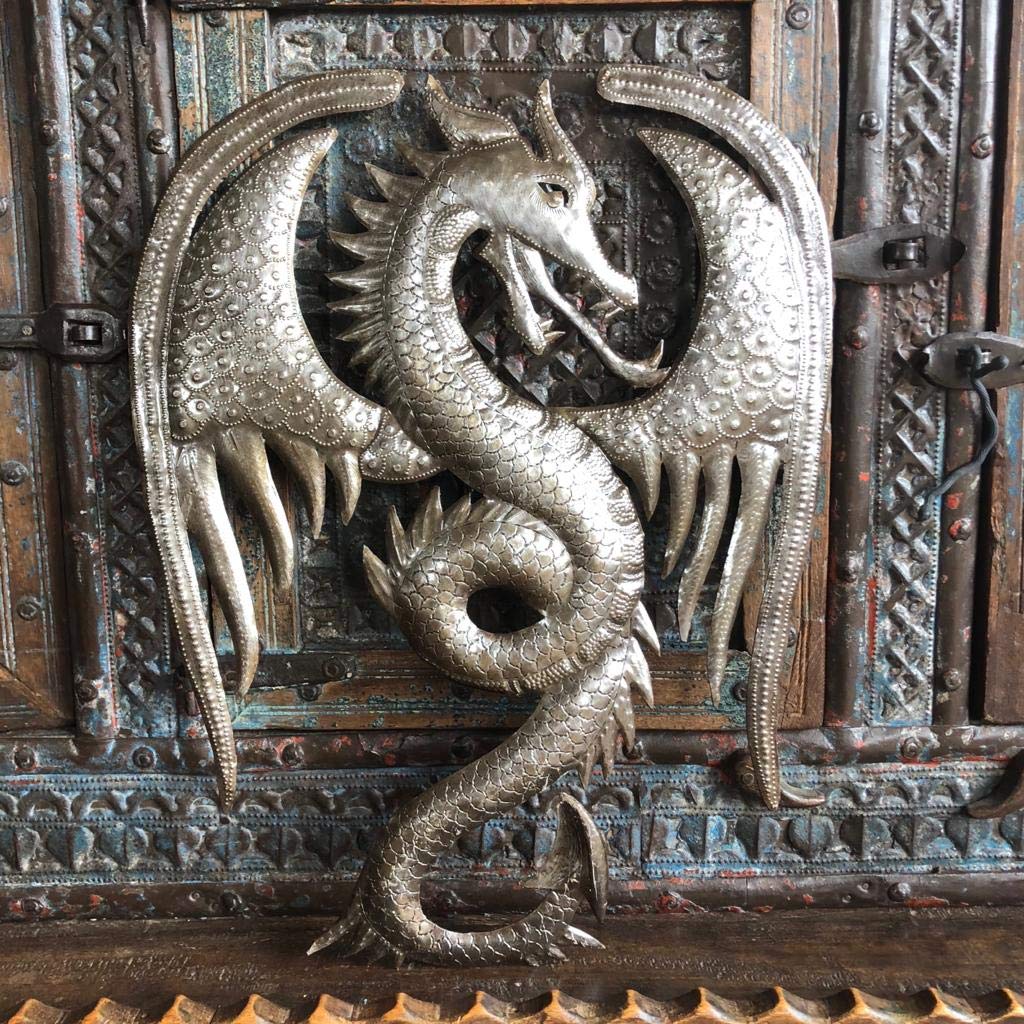 ドラゴン彫刻オブジェ Amazon.co.jp: Luzhoutech ブロンズドラゴンガーデン噴水像