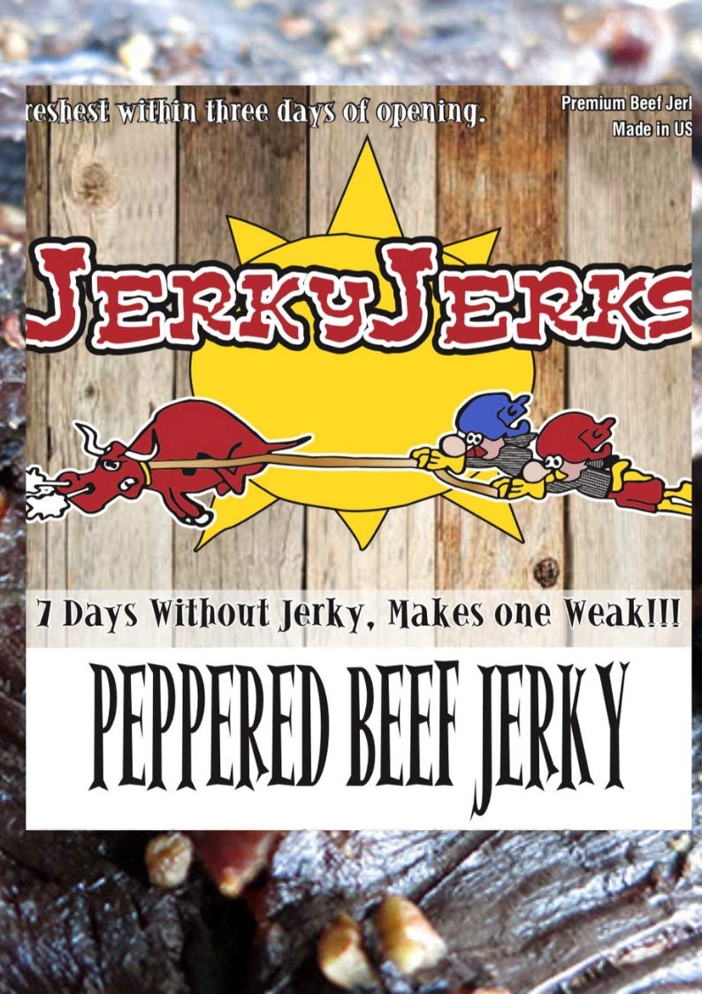 Black Pepper Thin Dry Cowboy Cut Jerky 7oz
